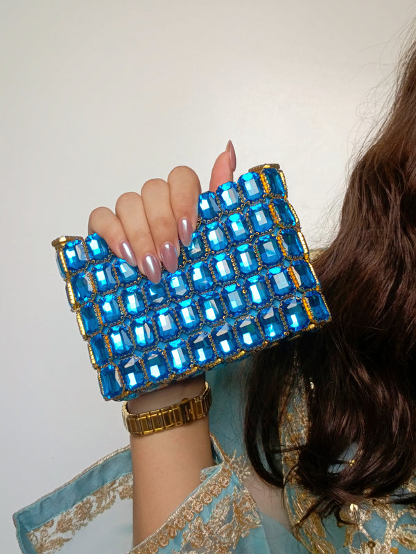 Ocean Gemstone Clutch