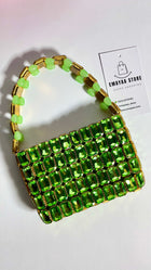 Light Green Gemstone Clutch